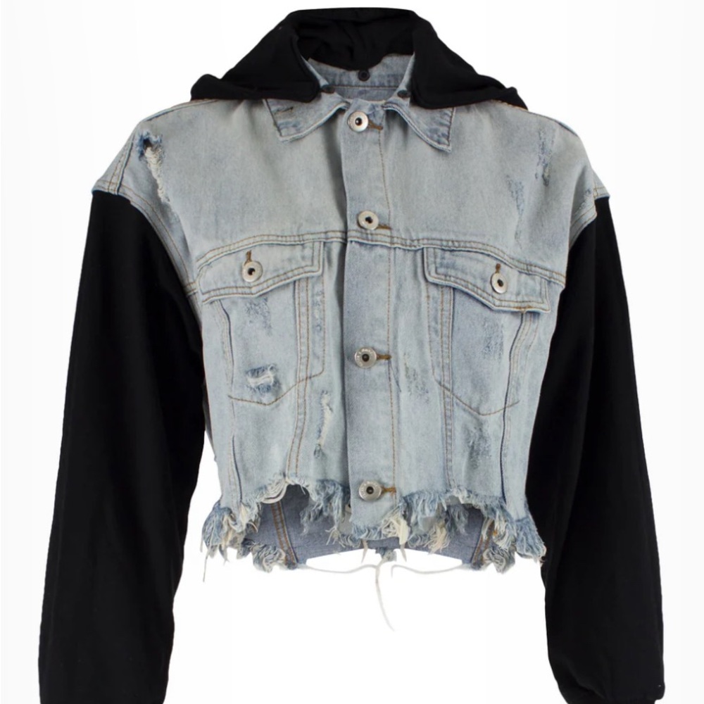 Cropped Denim Jacket